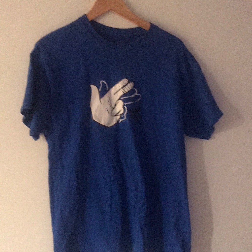 Brap brap sharp blue hip hop shirt tag-less